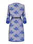 Obsessive Cobaltess Peignoir Kimono | blaue Spitze S/M